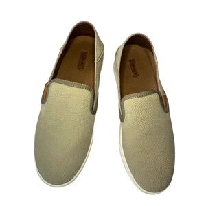 Olukai Women's Pehuea Leather Slip-on Sneakers